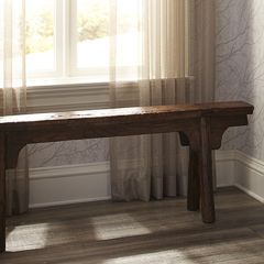 Rustic Found Wood Bench