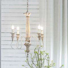 Rustic Grace 4 Light Chandelier