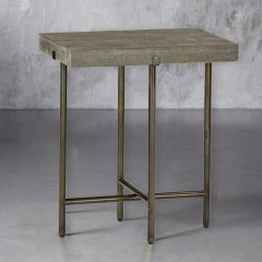 Rustic Industrial Farmhouse Accent Table
