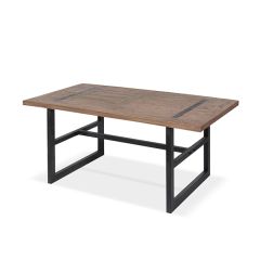 Rustic Industrial Reclaimed Oak Dining Table