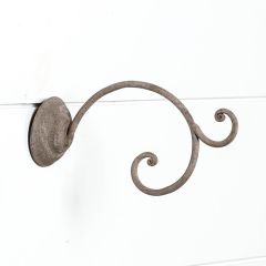 Rustic Metal Curved Wall Hook