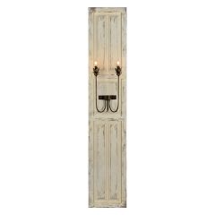 Rustic Panel Wall Sconce