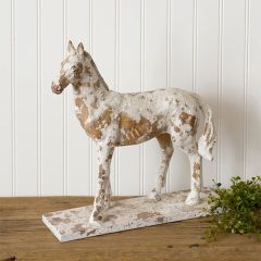 Rustic Tabletop Horse Figure