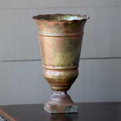 Rustic Urn Decor 11.5 Inch