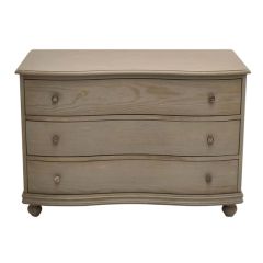 Sage Bow Front Chest of Drawers