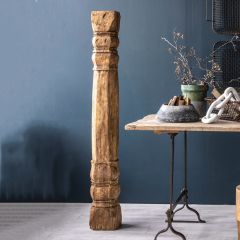 Salvaged Wood Decorative Pillar