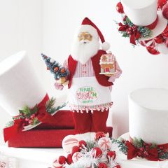 Santa Claus Baking Figure
