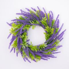 Sassy Lavender Sprigs Wreath
