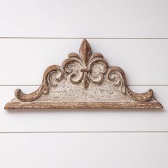Scrolled Rustic Architectural Wall Hanging