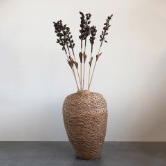 Seagrass Urn Floor Vase