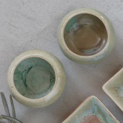 Simple Round Stoneware Bowl