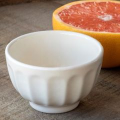 Simple Small Creamware Bowl