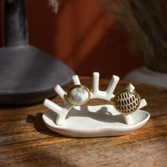 Simple Sunshine Ceramic Jewelry Dish
