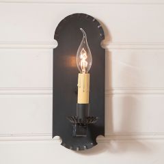 Single Bulb Metal Wall Sconce