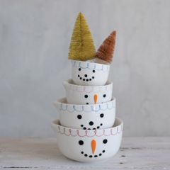 Snowman Measuring Cup Set of 4