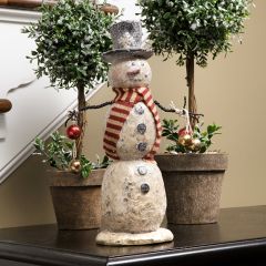Snowman Scarf Figure