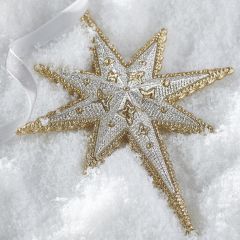 Sparkly Star Christmas Ornament