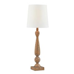 Spindle Base Buffet Lamp