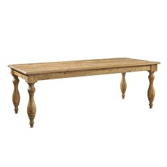 Spindle Leg Dining Table