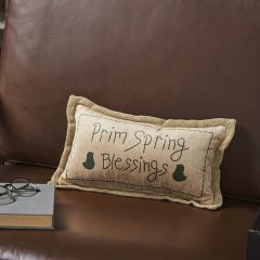 Spring Blessings Rectangle Throw Pillow