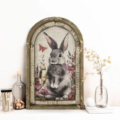 Spring Bunny Framed Wall Art