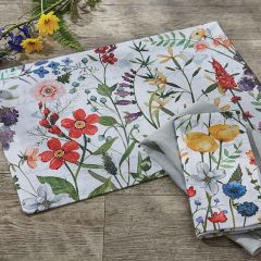 Spring Farmhouse Wildflower Placemat