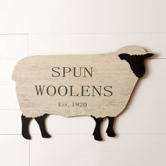 Spun Woolens Sheep Wall Art