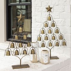 Star Topped Tabletop Bell Tree