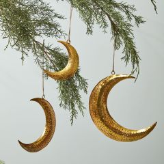 Starry Nights Moon Ornament