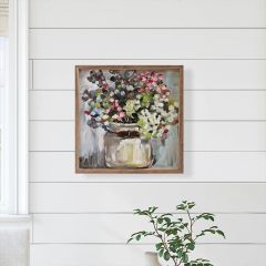 Stop And Smell The Flowers Wall Decor By Annette Beraud-Battaglia
