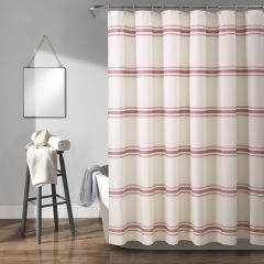 Striped Country Shower Curtain