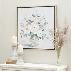 Subtle Beauty Framed Floral Wall Art