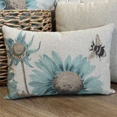 Sunflower Lumbar Accent Pillow