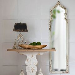 Tall Framed Farmhouse Mirror