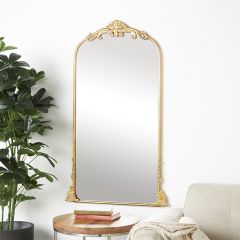 Tall Ornate Gold Frame Mirror