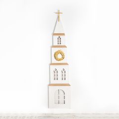Tall Wooden Decorative Church