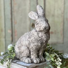 Textured Bunny Statue 12 inch
