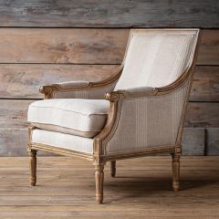 Textured Fawn Accent Chair