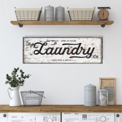 The Laundry Co Canvas Wall Art