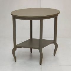 Tiered Oval Side Table
