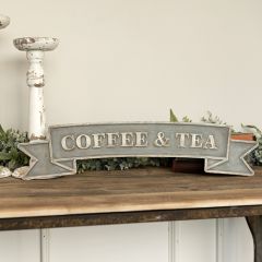 Tin Coffee And Tea Banner