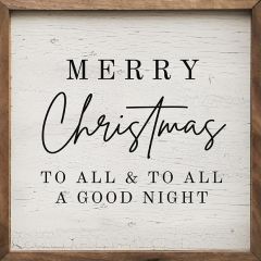 To All A Good Night Wall Art