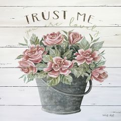 Trust Me Floral Wall Art