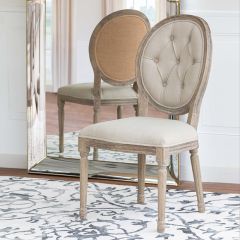 Tufted Back Side Chair