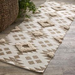 Tufted Southwestern Accent Rug
