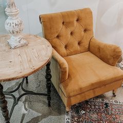 Tufted Upholstered Accent Chair