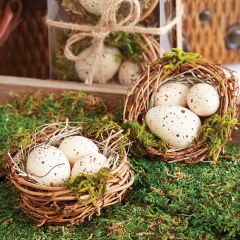 Vine and Moss Nested Eggs
