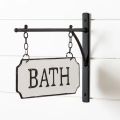 Vintage Inspired Bath Bracket Sign