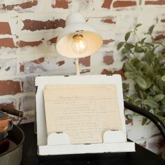 Vintage Inspired Book Holder Reading Lamp