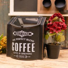Vintage Inspired Coffee Container Box
